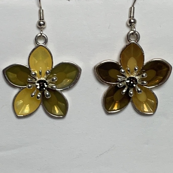 Stain Glass Style Necklace and Earring Set - Picture 6 of 16